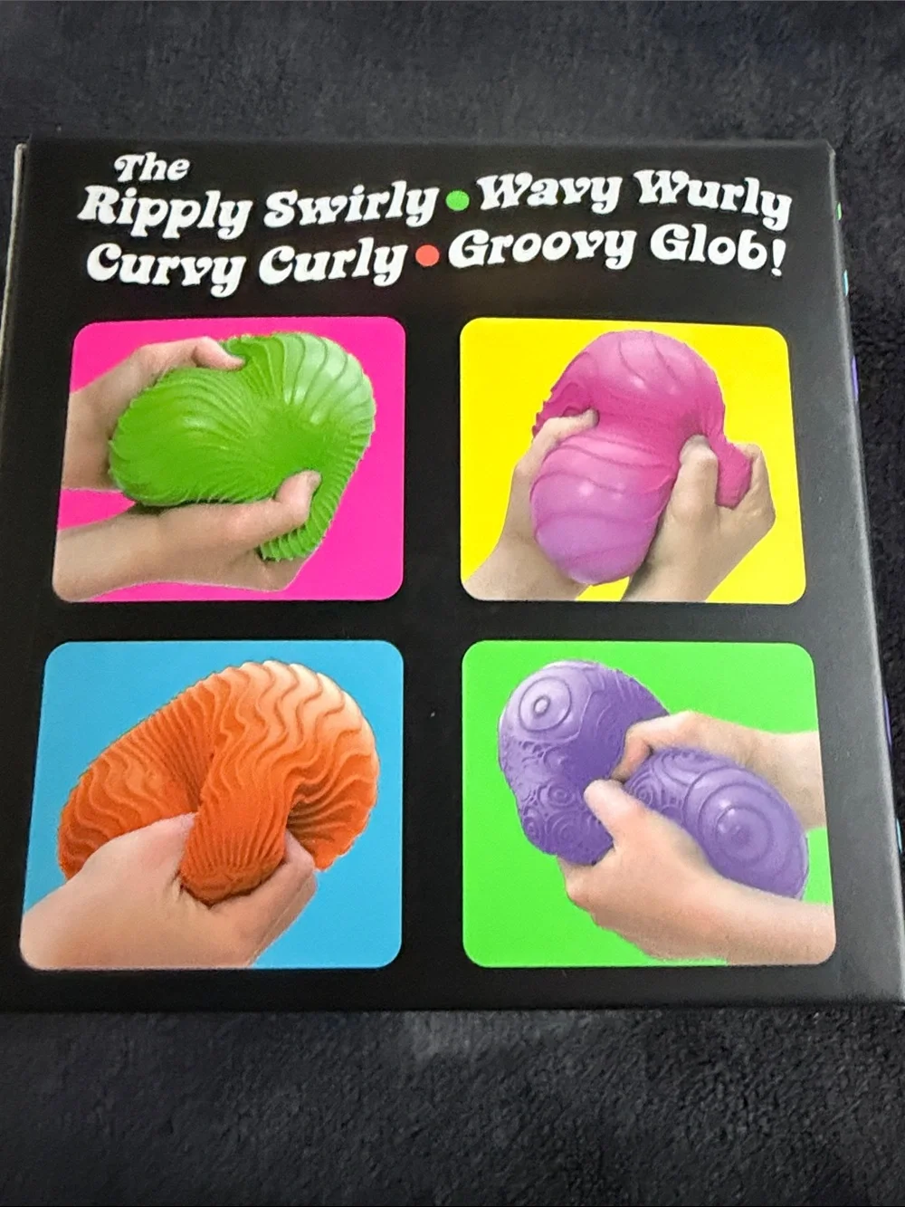 Needoh Super Ripples Sensory Squish Toy - Green NIOP
